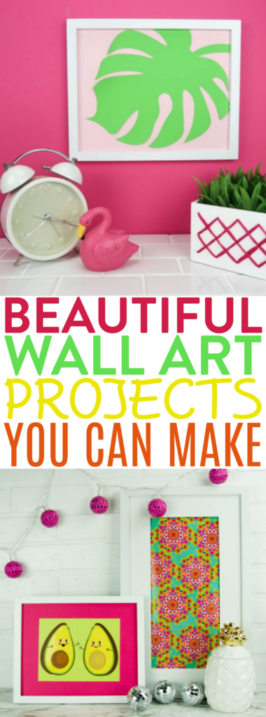 Beautiful Wall Art Projects You Can Make roundup