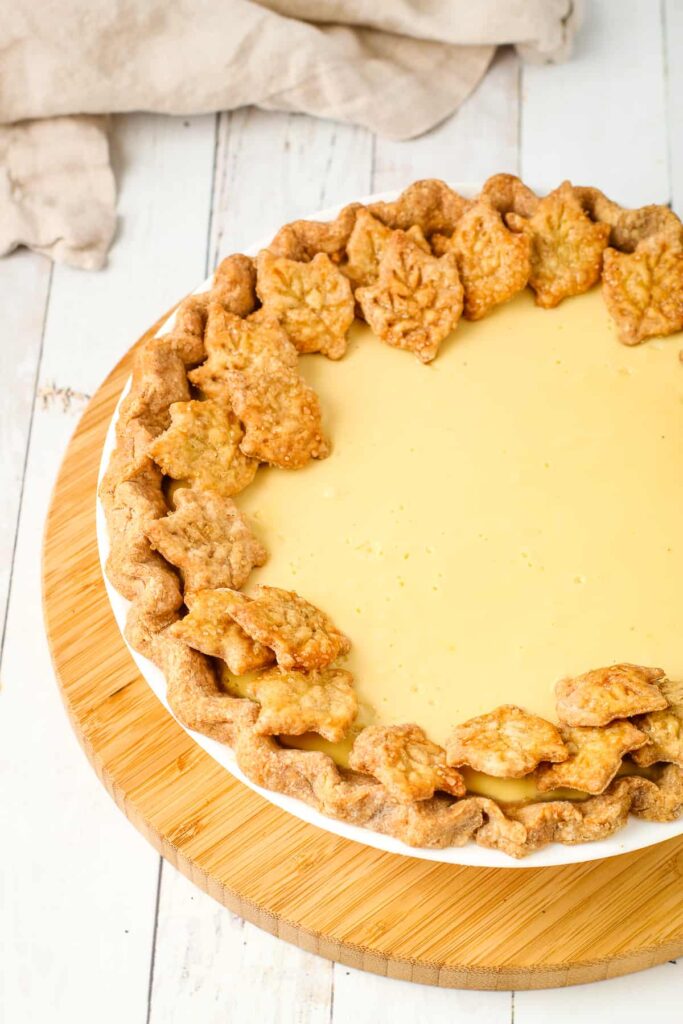 creamy, smooth filling, sweet maple buttermilk pie recipe