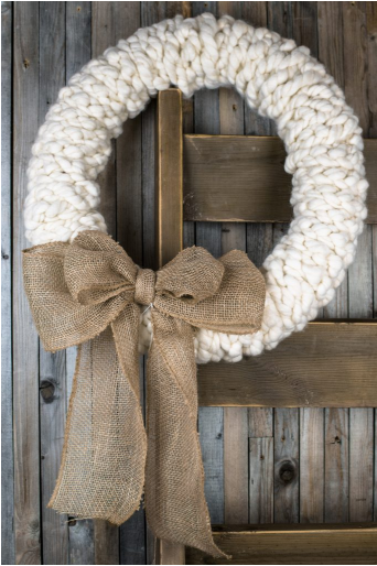 A rustic wreath to make in under 30 minutes holiday decor 