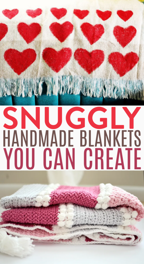 Snuggly Handmade Blankets You Can Create roundup