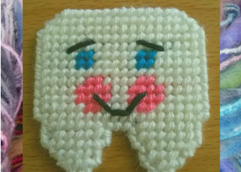A cute tooth fairy pouch for little ones 