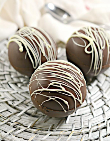 keto hot chocolate bombs