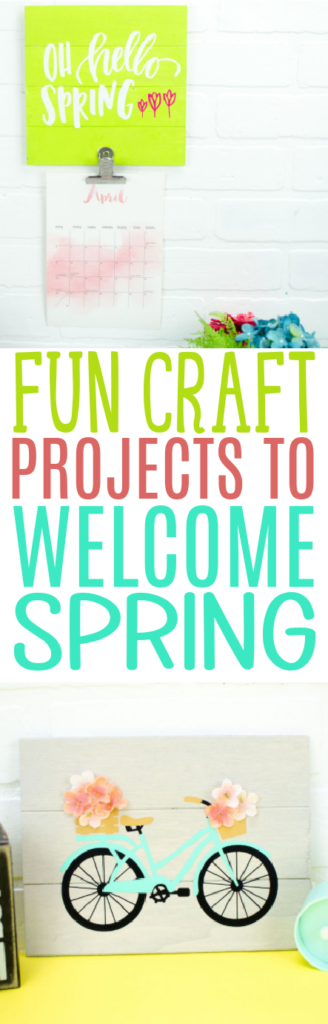 Fun Craft Projects to Welcome Spring Roundups