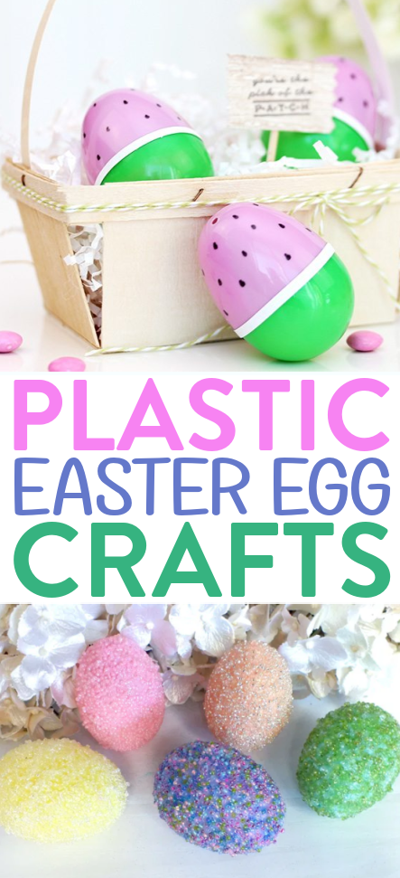 Plastic Easter Egg Crafts roundup