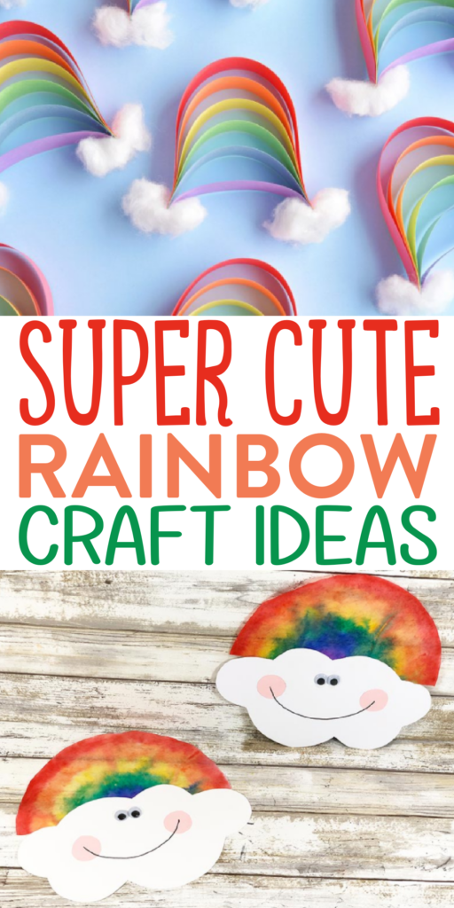 Super Cute Rainbow Craft Ideas Roundup