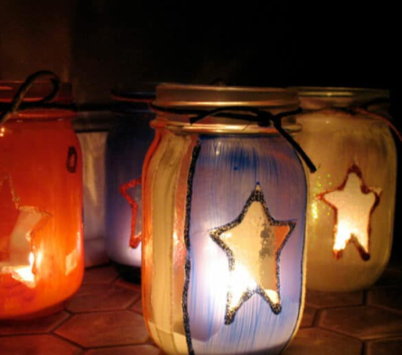 4th of july luminaries outdoor and indoor holiday craft project