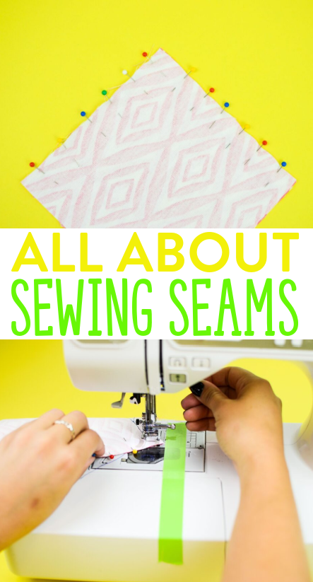 all about sewing seams tutorial