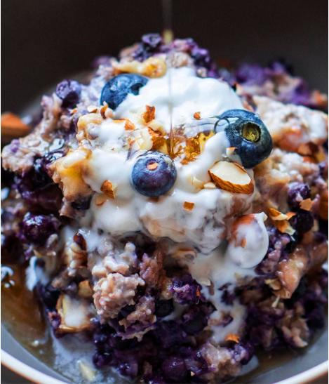 blueberry oatmeal