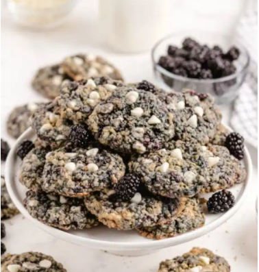 blueberry oatmeal cookies
