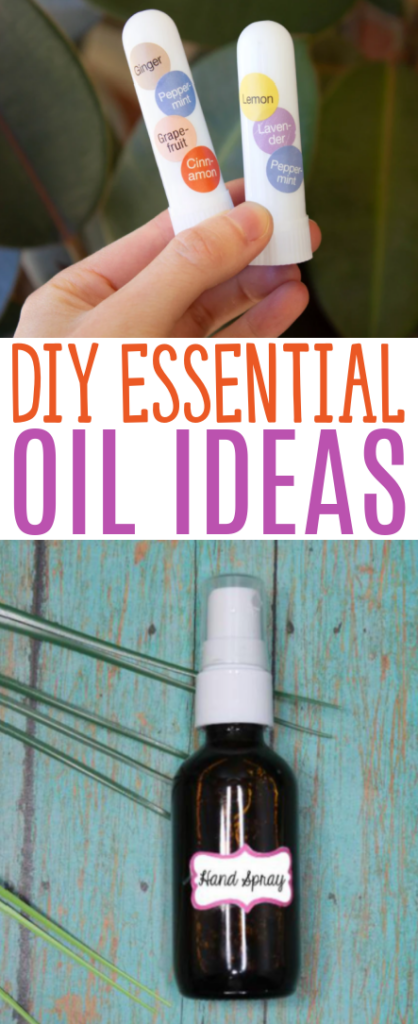 DIY Essential Oil Ideas Roundup