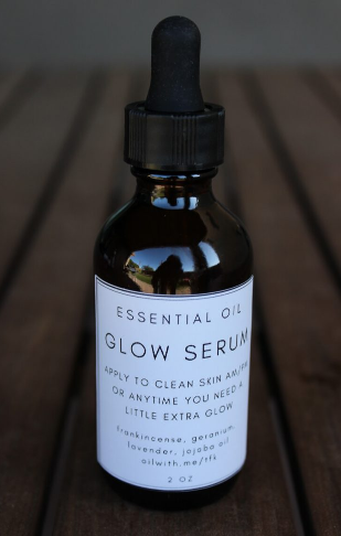 Glow Serum Moisturizer for Your Face Essential Oils Recipe