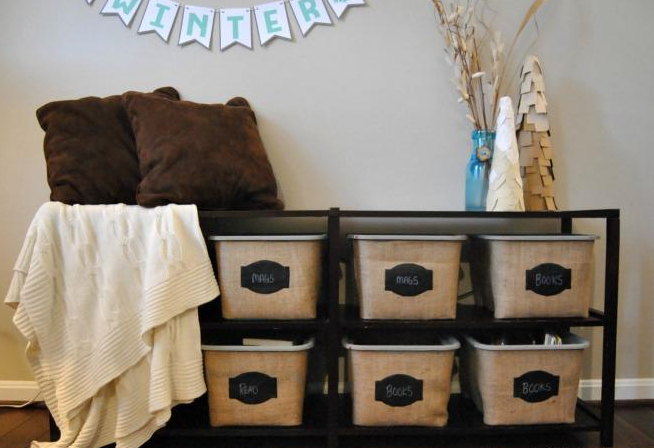 DIY DOLLAR TREE STORAGE BINS PROJECT FOR HOME ORGANIZATION