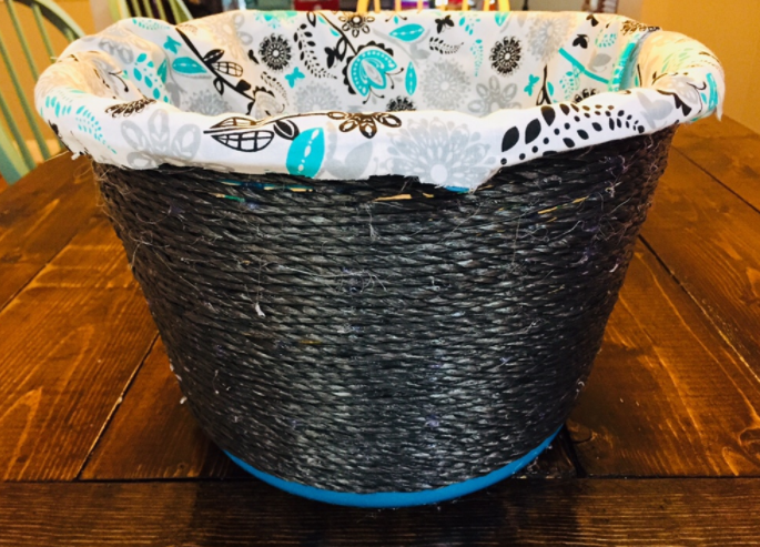 DIY Dollar Tree Basket Craft Project