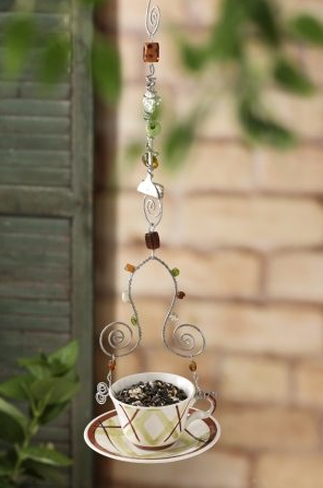 DIY Teacup Bird Feeder Cute and Simple Craft