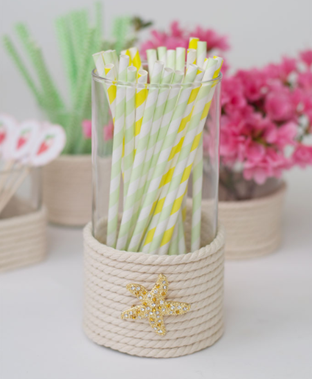 EASY AND SIMPLE DOLLAR TREE ROPE VASE CRAFT 