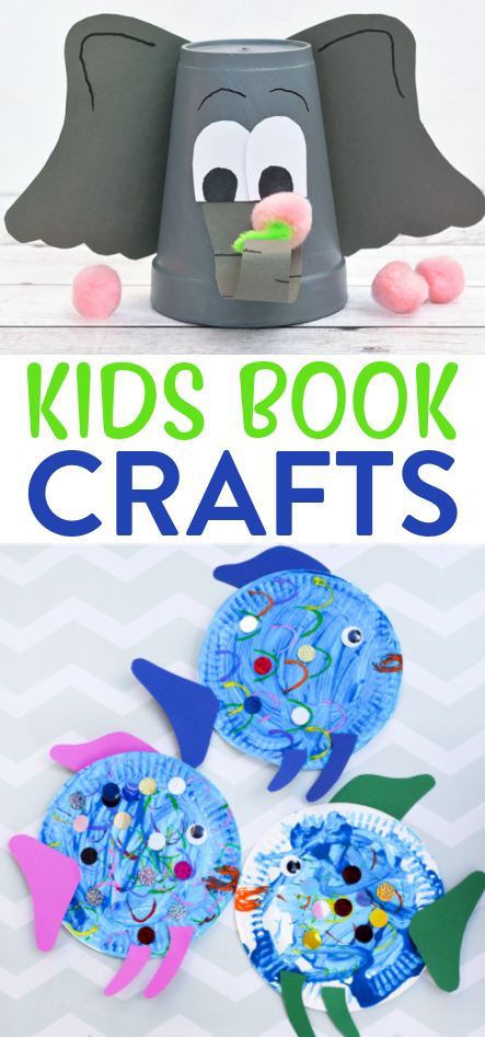 Kids Book Crafts Roundup