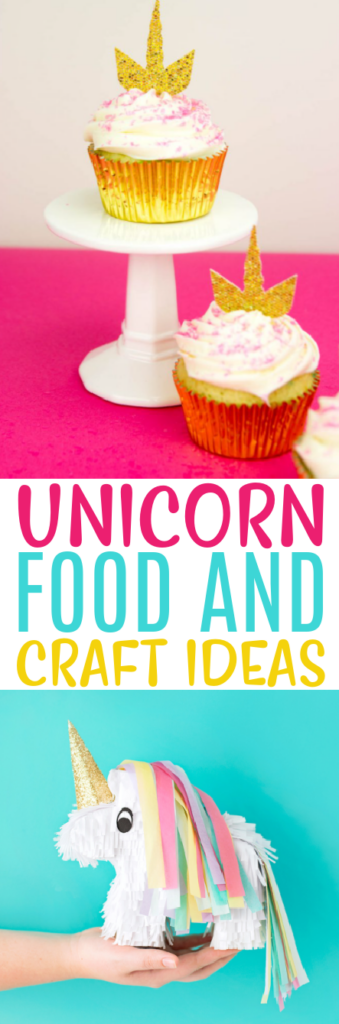 Unicorn Food and Craft Ideas roundup