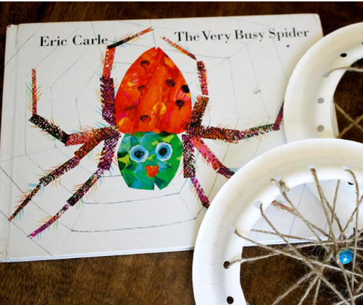 The Very Busy Spider – Spider Webs Perfect Craft For Kids