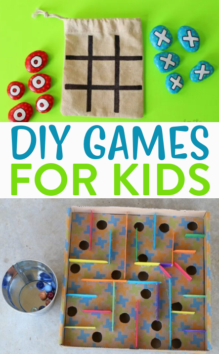 DIY Games for Kids Roundups