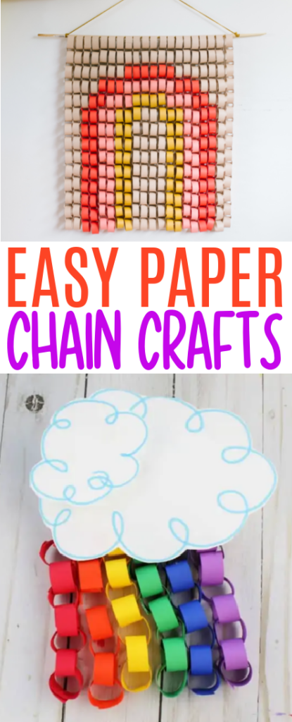 Easy Paper Chain Crafts roundup