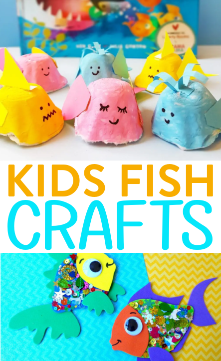 Kids Fish Crafts Roundups