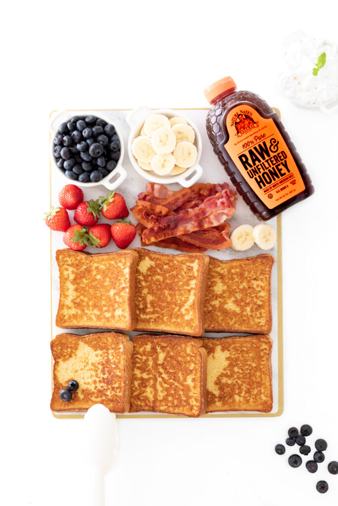 French toast board for two perfect for comfort breakfast