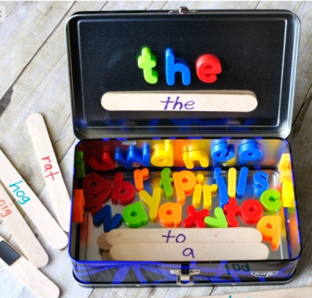 Word Building Activity Travel Kit for kids fun learning activities