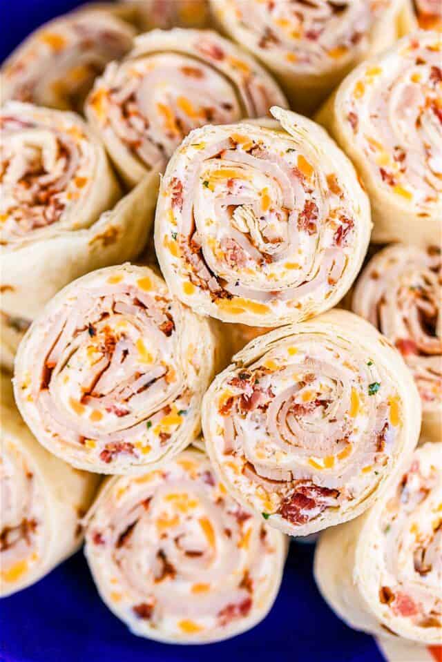Ranch turkey pinwheels