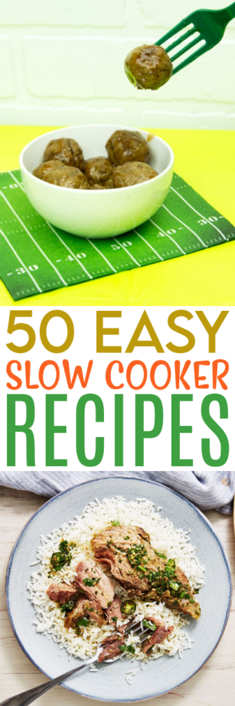 50 Easy Slow Cooker Recipes Roundups