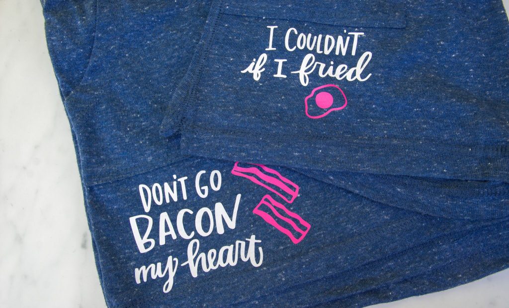 DIY COZY MATCHING PAJAMA SET WITH CRICUT FOR GIFTS 