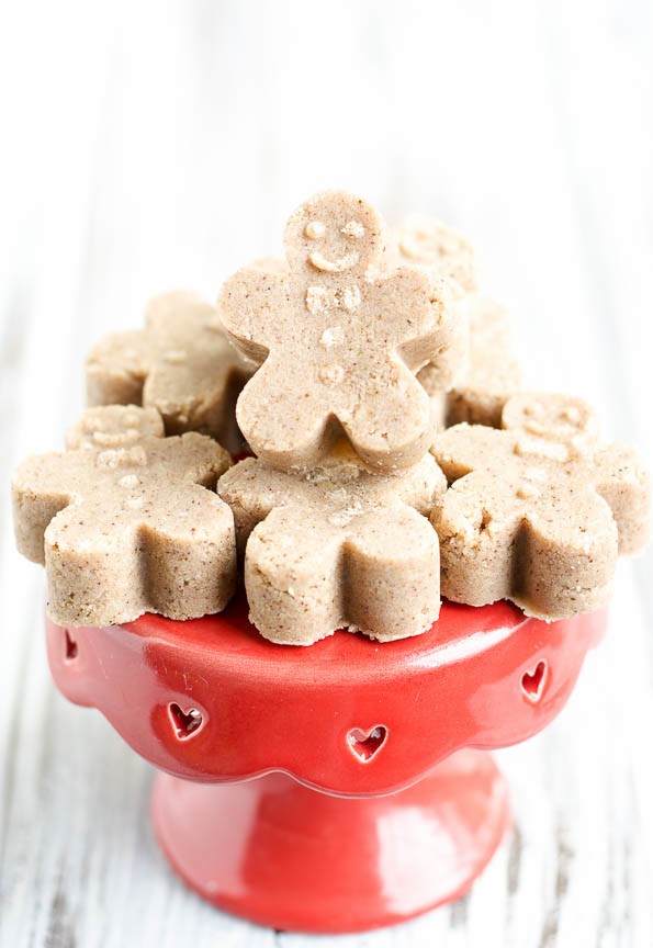 Homemade GINGERBREAD SUGAR SCRUB CUBES for Christmas