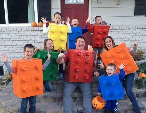 Legos Fun Family Costume
