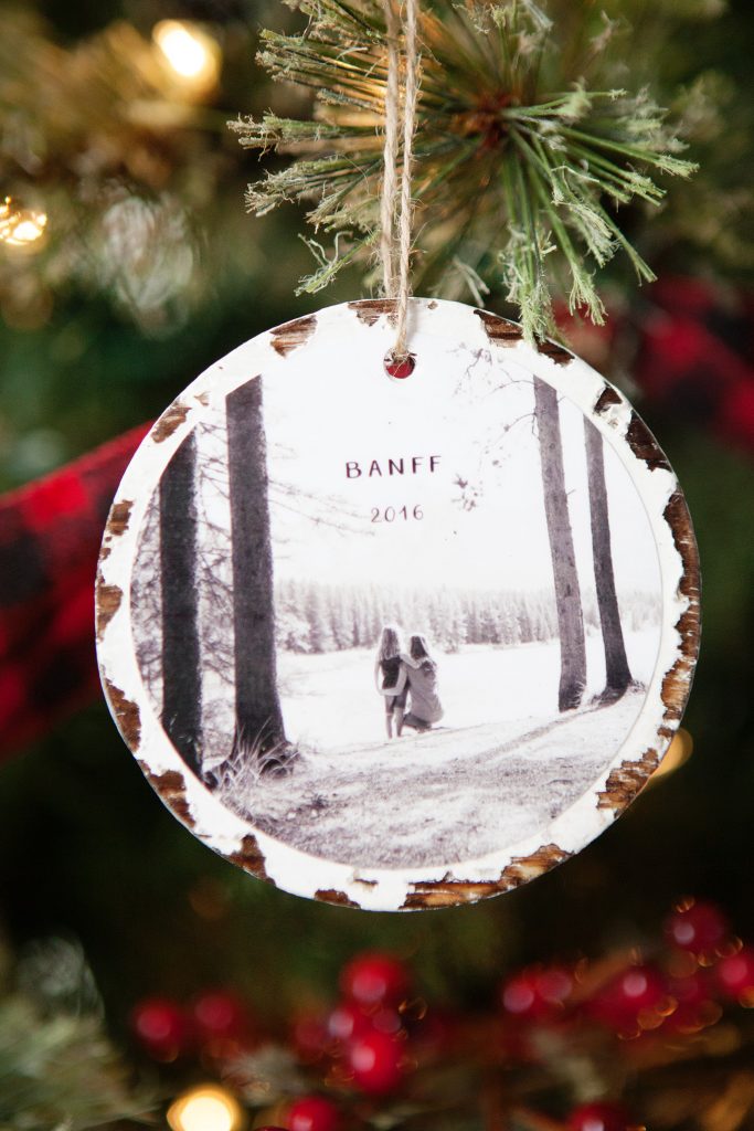 10 MINUTE PHOTO KEEPSAKE ORNAMENTS FOR CHRISTMAS HOLIDAY