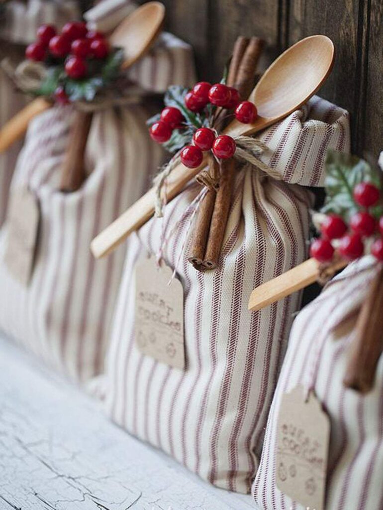 SUGAR COOKIE SACK cute and easy to make for gifts