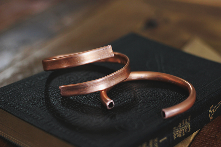 Copper cuff bracelet