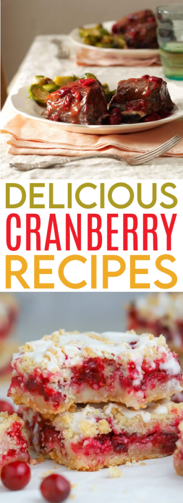 Delicious Cranberry Recipes You'll Love Roundup