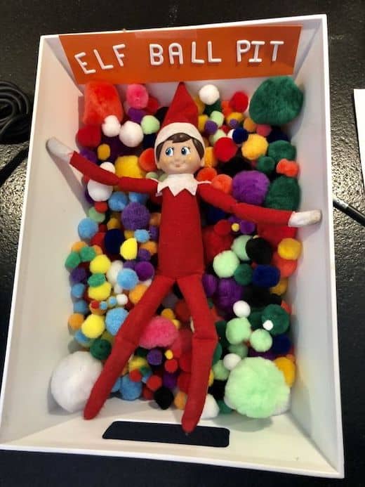 elf ball pit for kids craft this fall and winter season