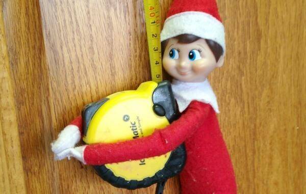 Elf on the Shelf is a Handy Man