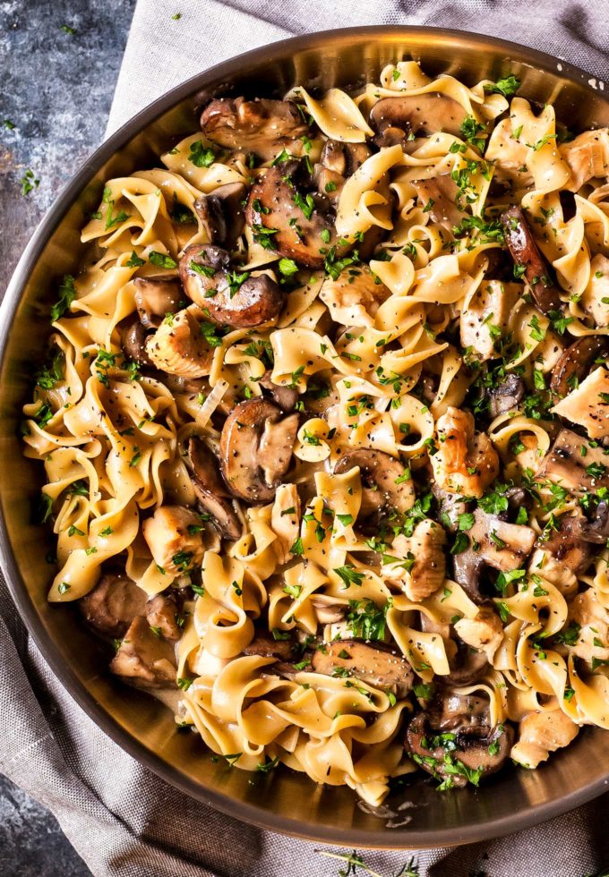 Chicken Stroganoff – 30 Minute, One Pot Meal For The Family On Weeknights