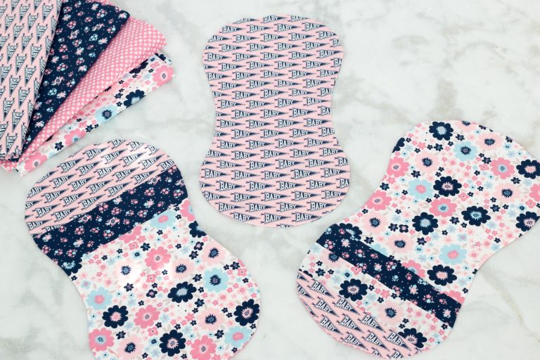 easy adorable burp cloth sewing project 