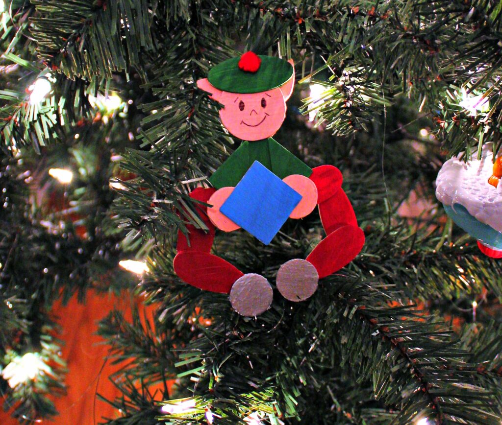 DIY Elf Ornament for Christmas