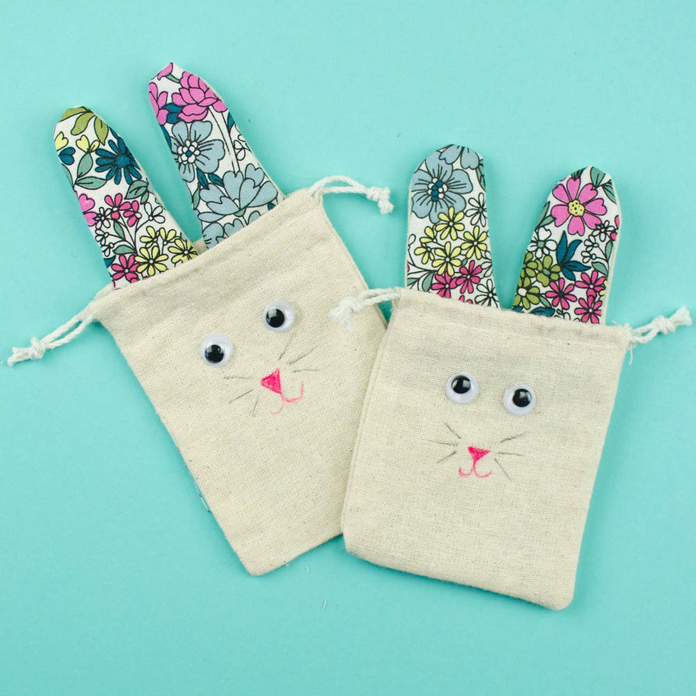 DIY EASTER TREAT BAGS adorable project for kids