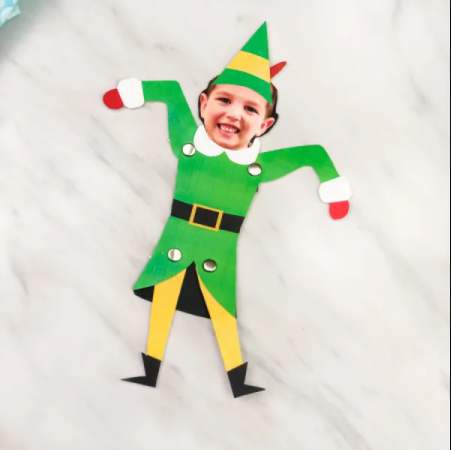 Buddy The Elf Fun and Easy Craft For Kids