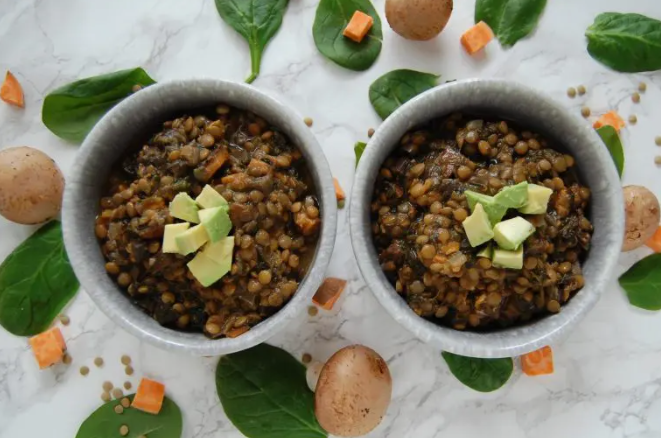 Freezer to Slow Cooker Lentil Stew easy, healthy, and delicious recipe