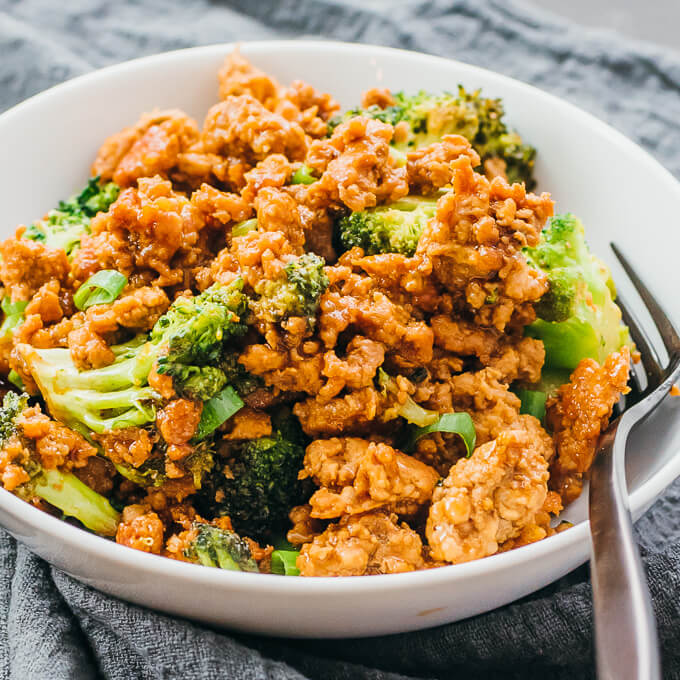 PORK STIR FRY delicious 10 ingredients 30 minutes to cook for dinner  