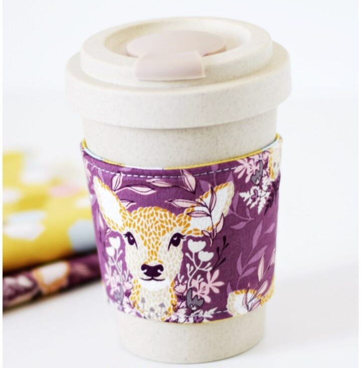 cozy pattern easy diy coffee cup sleeve craft
