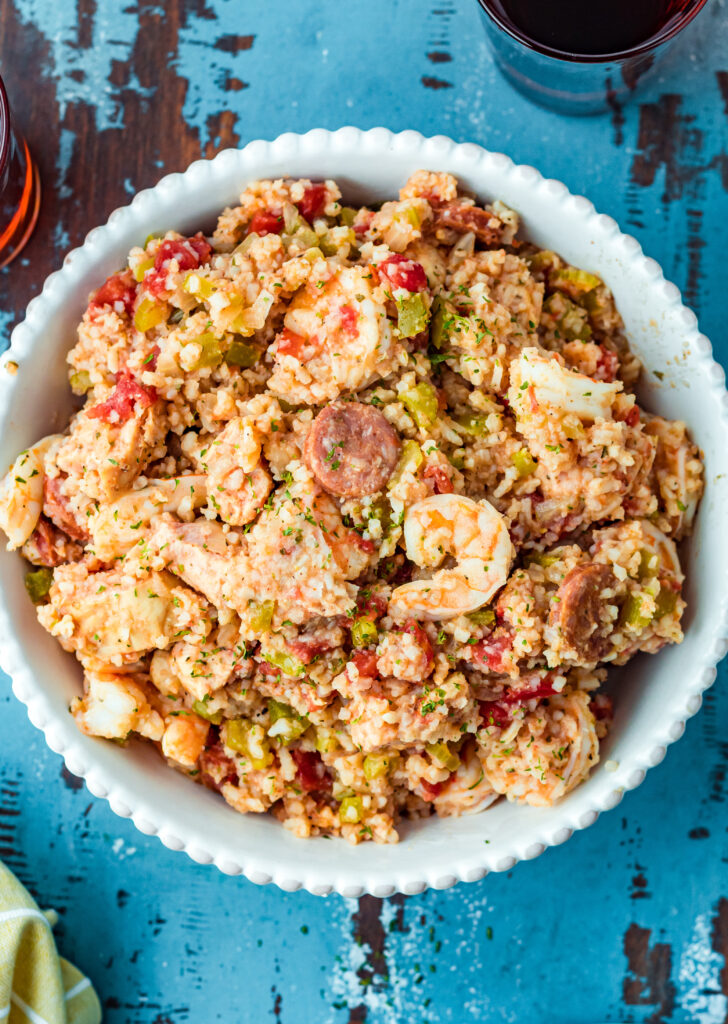SLOW COOKER JAMBALAYA easy and delicious recipe for dinner