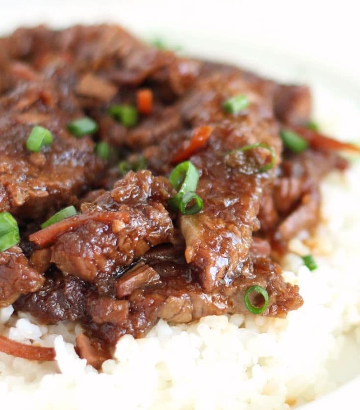 Easy and Delicious Slow Cooker Mongolian Beef  Recipe For The Family