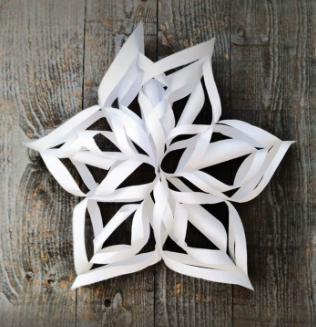 3D gigantic snowflake