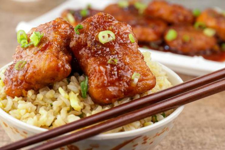 5 INGREDIENT ORANGE CHICKEN EASY DELICIOUS CHINESE FOOD FOR DINNER